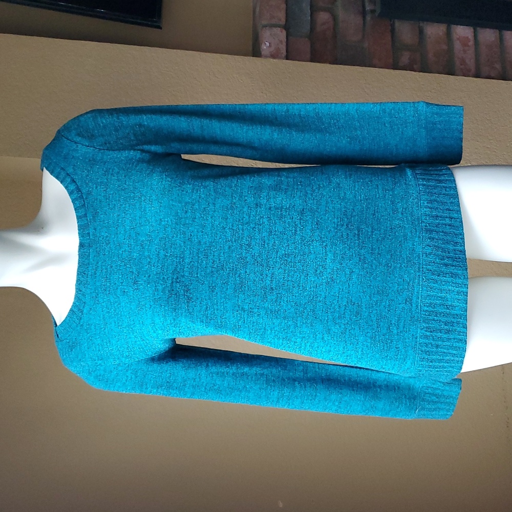 🆕️ THREADS 4 THOUGHT Teal Soft Stretch Pullover Sweater SIZE: S